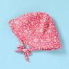 imageInfant Baby Girl Swimsuit OnePiece Long Sleeve Rash Guard with Hat Set Floral Zipper Bathing Suit Leopard Beach WearFlower1