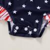 imageInfant Baby Girl Swimsuit OnePiece Long Sleeve Rash Guard with Hat Set Floral Zipper Bathing Suit Leopard Beach WearIndependence Day