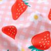 imageInfant Baby Girl Swimsuit OnePiece Long Sleeve Rash Guard with Hat Set Floral Zipper Bathing Suit Leopard Beach WearPinkstrawberry