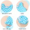 imageYOUNGER TREE Toddler Baby Girls Summer Swimsuit Sleeveless Striped Swimwear TwoPiece Suit Beach BikiniBlue Polka Dot