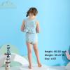 imageYOUNGER TREE Toddler Baby Girls Summer Swimsuit Sleeveless Striped Swimwear TwoPiece Suit Beach BikiniDaisy Swimsuit