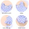 imageYOUNGER TREE Toddler Baby Girls Summer Swimsuit Sleeveless Striped Swimwear TwoPiece Suit Beach BikiniPurple Polka Dot