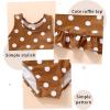 imageYOUNGER TREE Toddler Baby Girls Summer Swimsuit Sleeveless Striped Swimwear TwoPiece Suit Beach BikiniToddler Brown Swimsuit