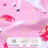 imageYOUNGER TREE Toddler Baby Girls Summer Swimsuit Sleeveless Striped Swimwear TwoPiece Suit Beach BikiniUnicorn Pink Swimsuit