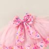 imageNewborn Baby Girls My 1st Birthday Dress Infant Shiny Printed Sequin Bowknot Tutu Princess DressDonut Sweet One