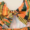 imageYOUNGER TREE African Baby Clothes Girl Dashiki Ankara Outfit SetBackless Dress