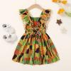 imageYOUNGER TREE African Baby Clothes Girl Dashiki Ankara Outfit SetDress