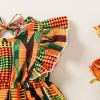 imageYOUNGER TREE African Baby Clothes Girl Dashiki Ankara Outfit SetHalter Dress