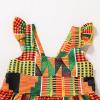 imageYOUNGER TREE African Baby Clothes Girl Dashiki Ankara Outfit SetHalter Sleeveless Dress