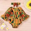 imageYOUNGER TREE African Baby Clothes Girl Dashiki Ankara Outfit SetRomperlong Sleeve