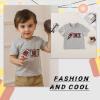 imageYOUNGER TREE Baby Boy Clothes 1 Year Old Boy Clothes First Birthday Outfit Boy Short Sleeve TShirt Infant Boy Summer OutfitsAmerican Football One