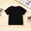imageYOUNGER TREE Baby Boy Clothes 1 Year Old Boy Clothes First Birthday Outfit Boy Short Sleeve TShirt Infant Boy Summer OutfitsBlack One