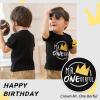 imageYOUNGER TREE Baby Boy Clothes 1 Year Old Boy Clothes First Birthday Outfit Boy Short Sleeve TShirt Infant Boy Summer OutfitsBlack One