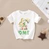 imageYOUNGER TREE Baby Boy Clothes 1 Year Old Boy Clothes First Birthday Outfit Boy Short Sleeve TShirt Infant Boy Summer OutfitsOne Dinosaur