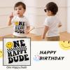 imageYOUNGER TREE Baby Boy Clothes 1 Year Old Boy Clothes First Birthday Outfit Boy Short Sleeve TShirt Infant Boy Summer OutfitsOne Happy Dude