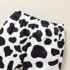 imageYOUNGER TREE Baby Girl 1st Birthday Outfit  My First Birthday Romper ampamp Flared PantsCow One