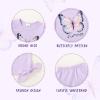 imageYOUNGER TREE Baby Girl Clothes Cartoon TShirt Shorts Set Toddler Summer OutfitsPurple Butterfly