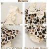 imageYOUNGER TREE Baby Girl Dresses Newborn Girls Dress Floral Baby Girl Summer Clothes Infant Headband Romper OutfitsS3 Beige