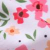 imageYOUNGER TREE Baby Swimsuit Girl Long Sleeve Ruffle Zipper Rash Guard Infant One Piece Swimwear Toddler Bathing Suit GirlPink and Little Flowers