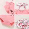 imageYOUNGER TREE Newborn Baby Girl Auntie Clothes Auntie Is My Bestie Romper Shorts with Headband Girl Auntie Outfits 69 Months Dinosaur