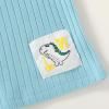 imageYOUNGER TREE Toddler Baby Boy Clothes Cotton Dinosaur Summer Outfits Tank Tops Short SetsGrayish Blue
