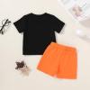 imageYOUNGER TREE Toddler Baby Boy Summer Clothes Dinosaur TShirt and Shorts Boy Outfits 12 Months to 4TBlack Car Clothes