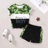 imageYOUNGER TREE Toddler Baby Boy Summer Clothes Dinosaur TShirt and Shorts Boy Outfits 12 Months to 4TCamouflage  Mamas Boy