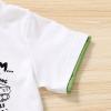imageYOUNGER TREE Toddler Baby Boy Summer Clothes Dinosaur TShirt and Shorts Boy Outfits 12 Months to 4TGreencar