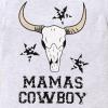 imageYOUNGER TREE Toddler Baby Boy Summer Clothes Short Sleeve Cow Letter Print TShirt  Shorts 2pcs Outfits SetWhite