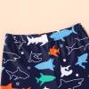 imageYOUNGER TREE Toddler Baby Boy Swimsuit Long Sleeve Bathing Suit Rash Guard Shirt Trunk Sets Swimwear Summer Clothes OutfitsCute Sharks