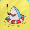 imageYOUNGER TREE Toddler Baby Boy Swimsuit Long Sleeve Bathing Suit Rash Guard Shirt Trunk Sets Swimwear Summer Clothes OutfitsDiving Sharks