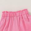 imageYOUNGER TREE Toddler Baby Girl Clothes Sleeveless Ruffle Bowknot Dress Top Shorts Set Summer Outfits for Little Kids GirlsButterflypink Shorts