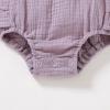 imageYOUNGER TREE Toddler Baby Girl Ruffled Sleeveless Romper Casual Summer Jumpsuit Cotton Linen ClothesRuffle Romper Purple