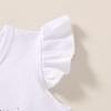 imageYOUNGER TREE Toddler Baby Girls Clothes Sunflower Tshirt  Bowknot Shorts with Cute Summer Girl Clothes SetButterfly