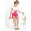 imageYOUNGER TREE Toddler Baby Girls Clothes Sunflower Tshirt  Bowknot Shorts with Cute Summer Girl Clothes SetStrawberry