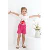 imageYOUNGER TREE Toddler Baby Girls Clothes Sunflower Tshirt  Bowknot Shorts with Cute Summer Girl Clothes SetStrawberry