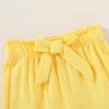 imageYOUNGER TREE Toddler Baby Girls Clothes Sunflower Tshirt  Bowknot Shorts with Cute Summer Girl Clothes SetYellow Butterfly