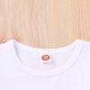 imageYOUNGER TREE Toddler Baby Girls Clothes Watermelon Tshirt  Linen Shorts with Belt Cute Summer Short SetGreen