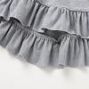 imageYOUNGER TREE Toddler Baby Girls Fall Clothing Solid Cotton Pit Irregular Skirt Winter Dress Long Sleeve Skirt OutfitsGray