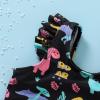 imageYOUNGER TREE Toddler Baby Girls Swimsuit Infant One Piece Bathing Suits Cute Dinosaur Beach Wear Sunsuit Ruffle SwimwearBlack