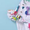 imageYOUNGER TREE Toddler Baby Girls Swimsuit Infant One Piece Bathing Suits Cute Dinosaur Beach Wear Sunsuit Ruffle SwimwearWhite