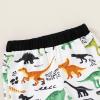 imageYOUNGER TREE Toddler Baby boy summer clothes Beaches Love Me Sleeveless Vest TopsShorts Kid Casual outfitsBlack Dinosaur