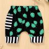 imageYOUNGER TREE Toddler Baby boy summer clothes Beaches Love Me Sleeveless Vest TopsShorts Kid Casual outfitsGreen