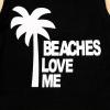 imageYOUNGER TREE Toddler Baby boy summer clothes Beaches Love Me Sleeveless Vest TopsShorts Kid Casual outfitsGreen