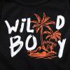 imageYOUNGER TREE Toddler Baby boy summer clothes Beaches Love Me Sleeveless Vest TopsShorts Kid Casual outfitsWild Boy