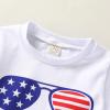 imageYOUNGER TREE Toddler Boy Clothes 4th of July Independence Day Tshirt American Flag Summer Shorts Set Little Kid 12M5TAmerican Bro