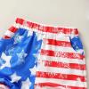 imageYOUNGER TREE Toddler Boy Clothes 4th of July Independence Day Tshirt American Flag Summer Shorts Set Little Kid 12M5TAmerican Bro