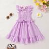 imageYOUNGER TREE Toddler Dress Baby Girls Cotton Ruffle Sleeveless Summer Dresses Kids Boho Beach Casual SundressPink