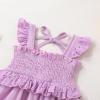 imageYOUNGER TREE Toddler Dress Baby Girls Cotton Ruffle Sleeveless Summer Dresses Kids Boho Beach Casual SundressPink