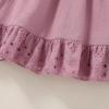 imageYOUNGER TREE Toddler Dress Baby Girls Cotton Ruffle Sleeveless Summer Dresses Kids Boho Beach Casual SundressPurple